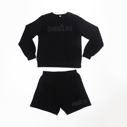 Christlike LS Tee and Shorts set