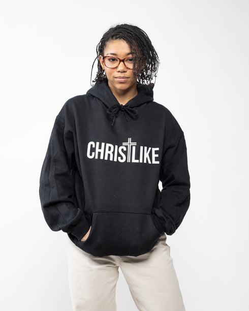 Christlike logo Fleece Pullover Hoodie